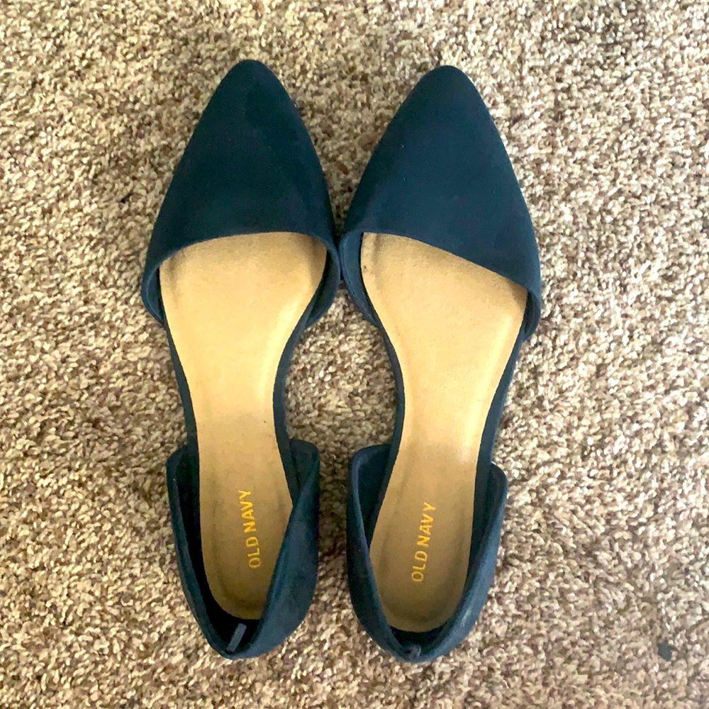 Ballet flat shoes with pointed toe